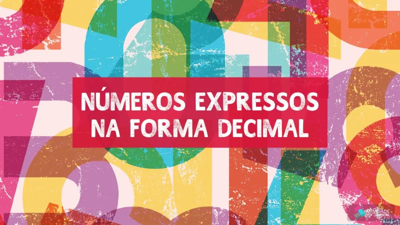 Números expressos na forma decimal	 - Jogo educativo