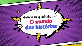 História em quadrinhos em... O mundo das histórias  - Jogo educativo