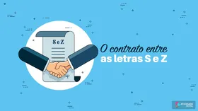 O contrato entre as letras S e Z - Jogo educativo