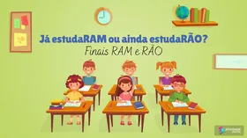 Já estudaRAM ou ainda estudaRÃO? Finais RAM e RÃO - Jogo educativo