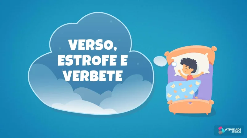 VERSO, ESTROFE E VERBETE. - Jogo educativo