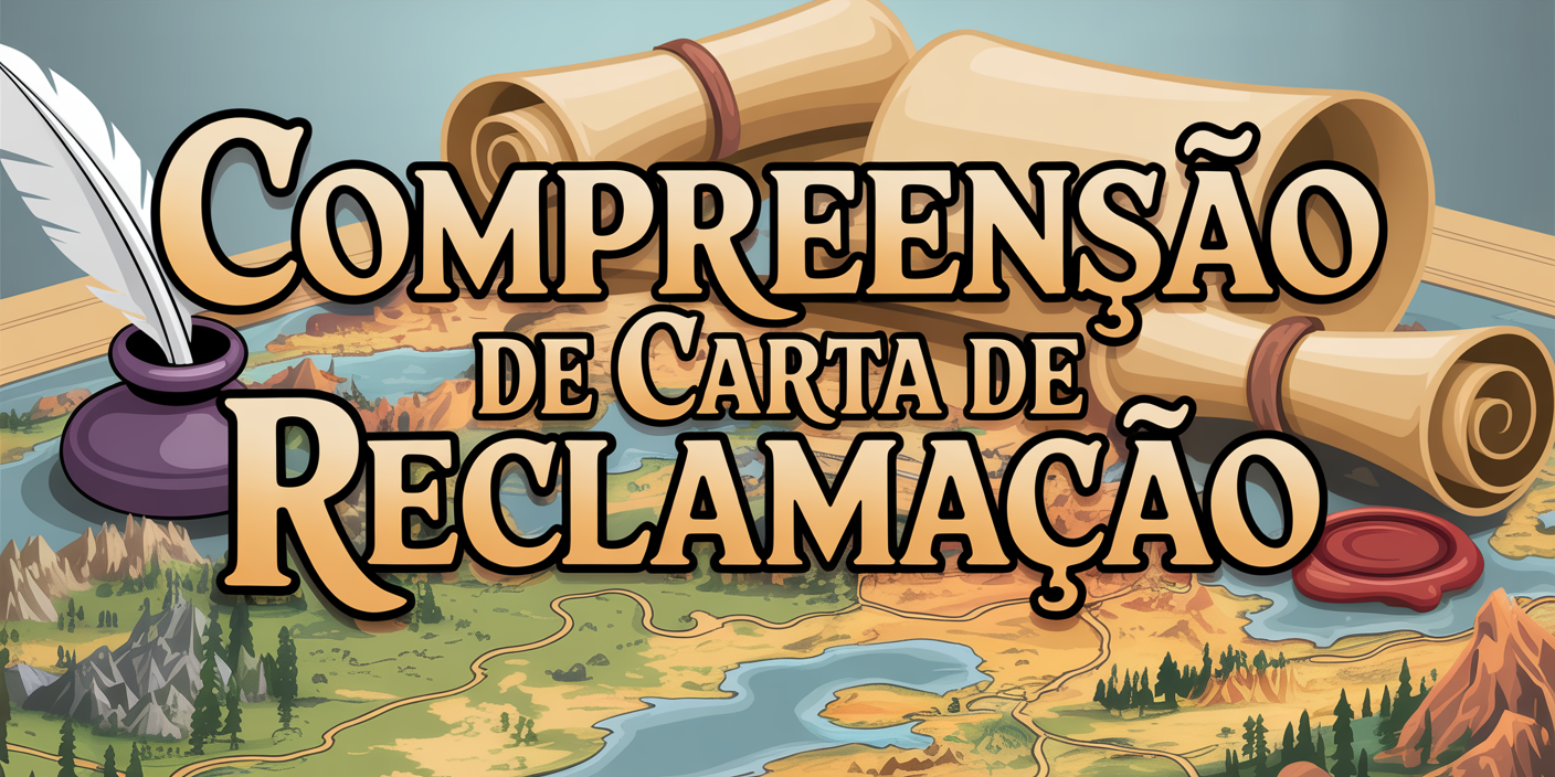 Compreensão de carta de reclamação