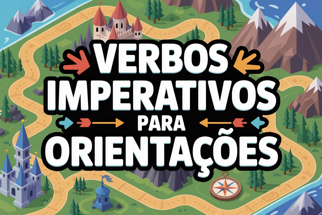 Verbos imperativos para orientações