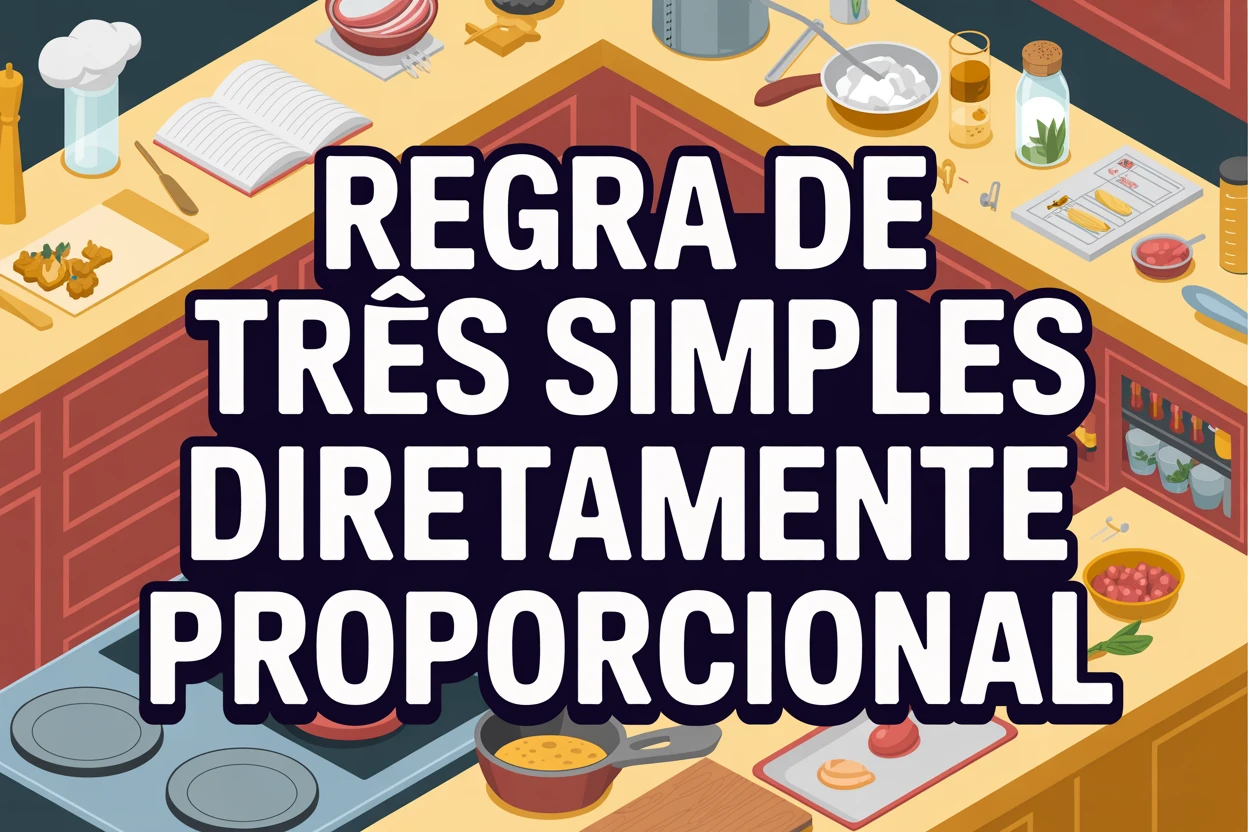 Regra de três simples diretamente proporcional