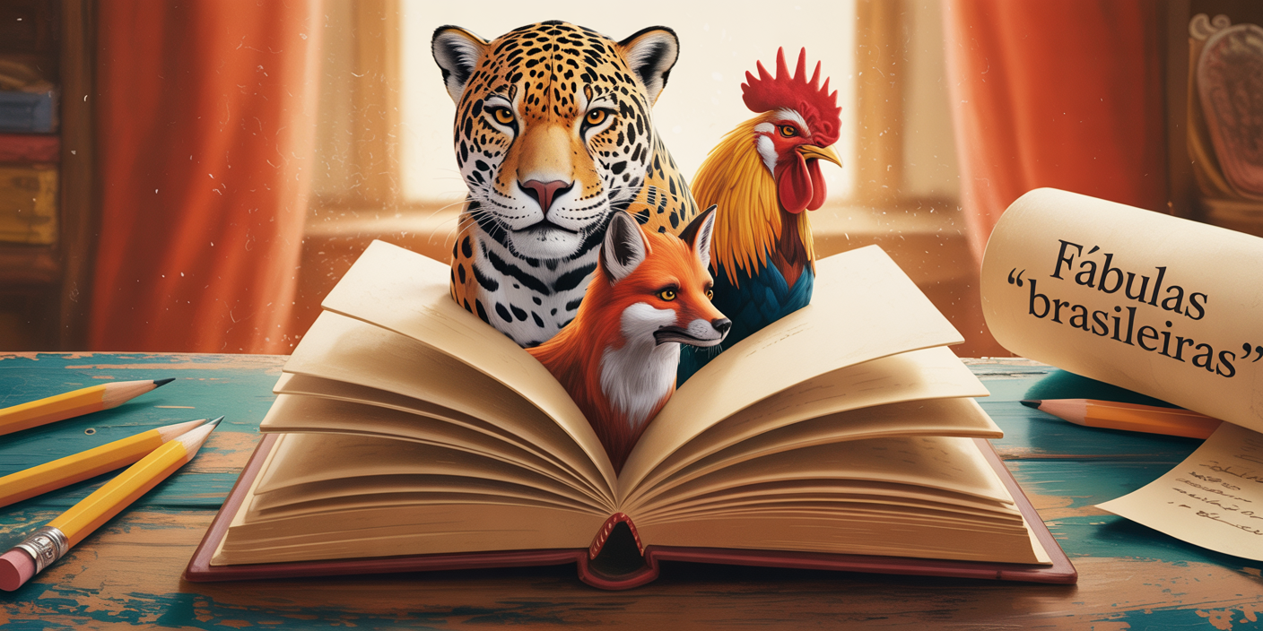 Desvendando Fábulas e Folclore: Aventuras na Leitu